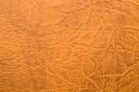 Faux leather provides a rich feeling to a room.
