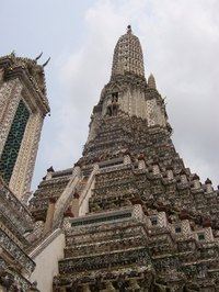 Ancient temples and palaces are found throughout Thailand.
