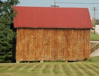 A storage shed can provide suitable living quarters with a few modifications.