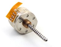 Hobby DC motors can run on low voltages.