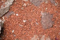 Pea gravel can be a low maintenance accent to your landscaping plan