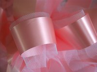 Tulle is a versatile, pretty decorating medium.