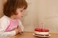Candles on a cake are an integral part of modern Western birthday celebrations.