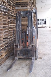 You can test forklift batteries with a hydrometer.