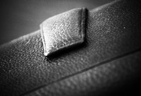Rivets can add interest to leather.