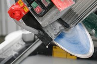 Tile saws are only one of many types of tools used for cutting ceramic tile.