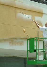 You will receive a special project work order when a wall needs a new coat of paint.