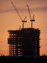 According to the Census Bureau, the construction work force is composed of 90.4 percent men and 9.6 percent women.