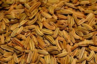 Fennel seed adds distinctive flavor to foods.