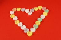 Candy hearts.