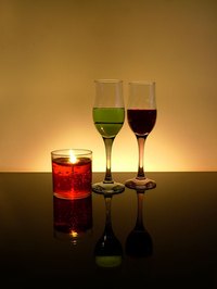 Cracked glass stemware can easily be repaired.