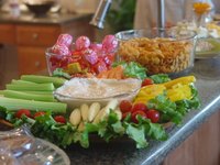 Appetizer ideas for a teenager's birthday party can include hot and cold dishes.