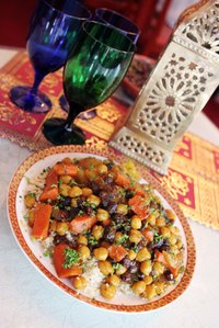 Vegetables are a large part of Syrian staple foods.