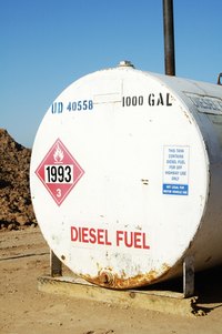 Diesel fuel is a hazardous combustible.
