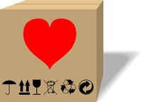 Cardboard boxes are corrugated for strength in shipping.