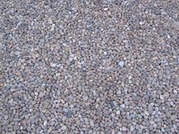 Loose stones are a money saving alternative to brick or asphalt.