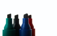 Dry erase markers are great for presentations.
