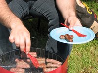 Break out the hibachi grill for a surprise tailgate party right in your driveway.