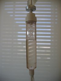 The IV flow rate is an important component of patient treatment.