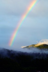 Color is a function of wavelength absorbtion reflection or exclusion.