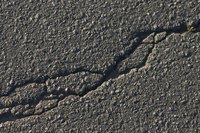 Large cracks in concrete are repaired easily with the proper tools.