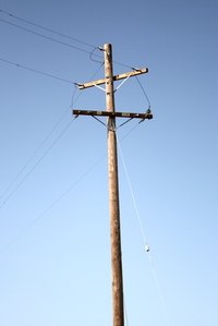 Locating a shed under powerlines requires thought and planning.