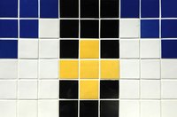 The process of installing tile can leave a mess.