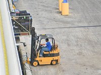 Exporters attach a bill of lading to international shipments.