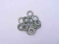 Flat washers may be used for many applications.