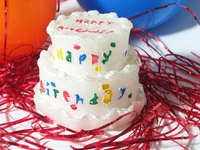 Illuminate the birthday cake with 17 candles.
