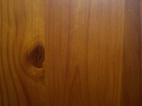 Update your wood paneling by installing beadboard over it.