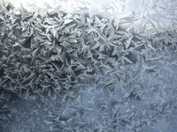 Epsom salt paint dries in crystalline form.