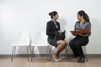 Business owner interviewing consultant