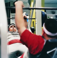 Watch yourself during a workout to ensure correct alignment.