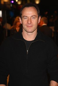 Jason Isaacs wears a zip up sweater to the "Valkyrie" premiere in London in 2009.