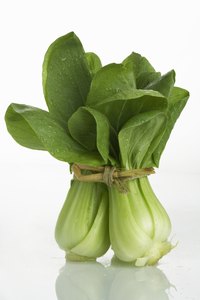 Baby bok choy is best if you're not cooking for a crowd.