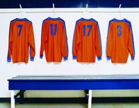 A jersey free of ink stains gives you a game-ready appearance.