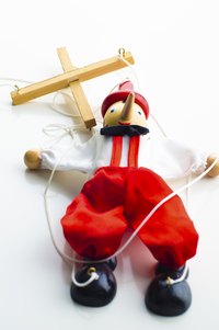 Put on a show after you make your string puppet.