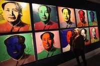 Andy Warhol was famous for his silk screen prints.