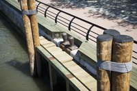 Your nautical post will resemble a pier piling.