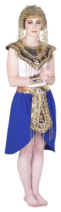 Use clothes you already have to help create your Egyptian-look.
