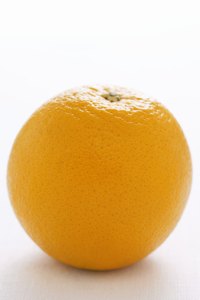 Spanish has one word for the fruit orange, and another word for the color orange.