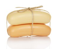 Slivers of soap can be melted into a whole new bar.