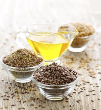 Flaxseeds come from the flax plant.