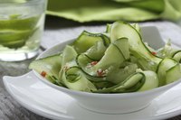 Marinate the salad in the dressing for at least an hour before serving.