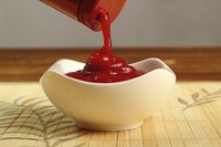 The "57" on the Heinz bottle is the spot to strike to make the ketchup flow easily.