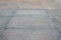 Control joints allow a concrete slab to crack along a cut line.
