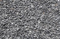 Close-up of rubber mulch