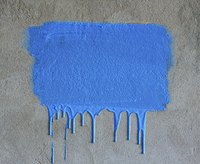 If you spread paint too thickly, it's bound to drip.