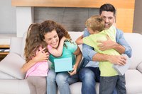 Handmade gifts made with love and care put smiles on parents' faces.